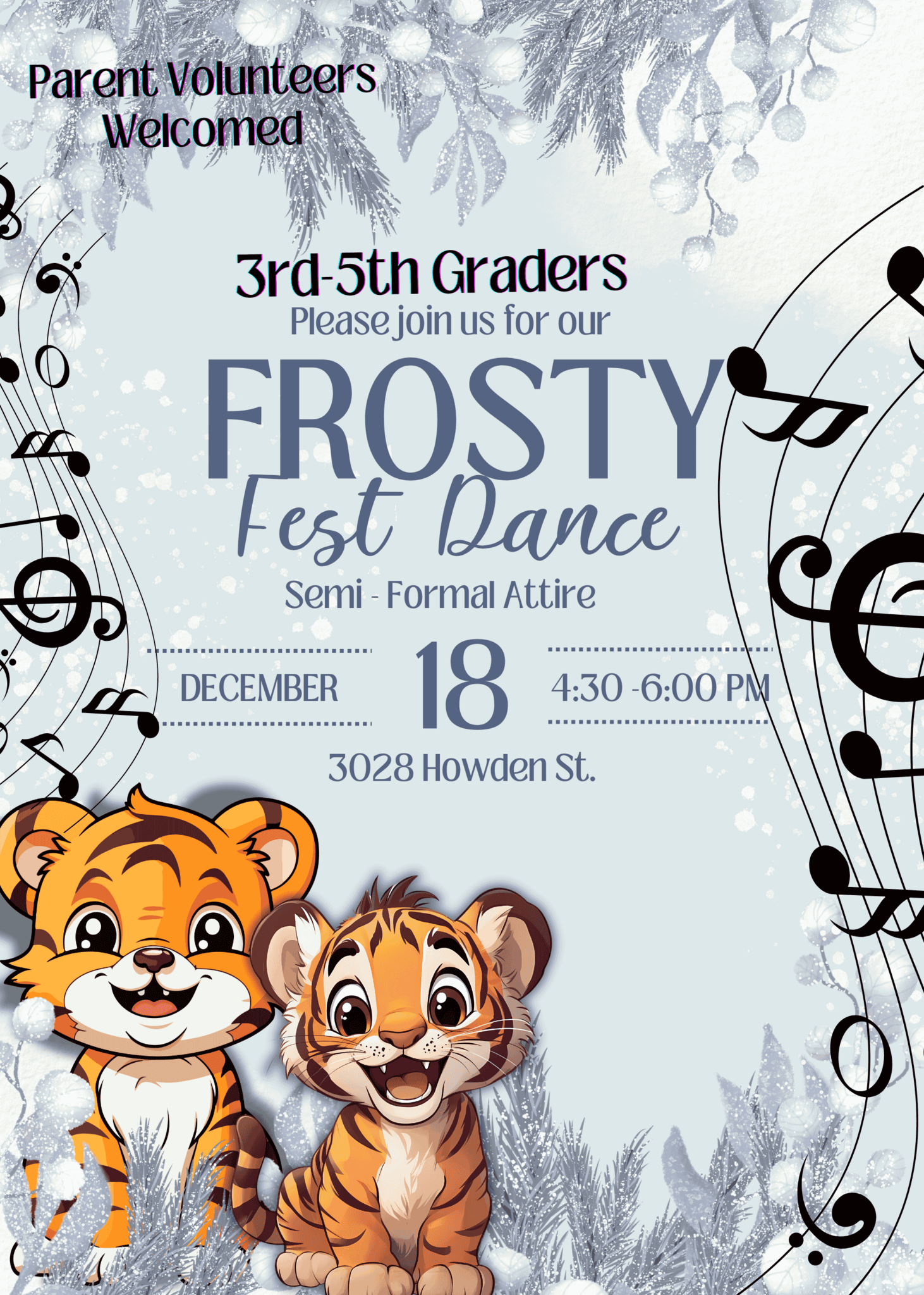 Frosty Fest (Click for Spanish)